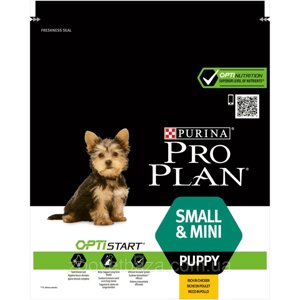 Purina Pro Plan Puppy Small and Mini Optistart 0,7 кг - для цуценят дрібних і карликових порід