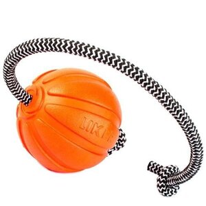 Collar LIKER Cord - Лайкер Корд - м'ячик-іграшка на шнурі для собак, 5 см (6285)