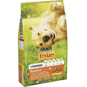 Корм сухий для собак Фріскіс Friskies Balance з куркою і овочами 10 кг