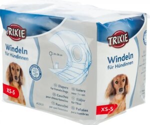 Підгузки для собак (дівчинок) Trixie TX-23631 (ХЅ-S) 12шт