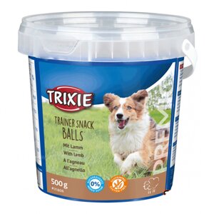 Ласощі для собак Trixie (TX-31806) Trainer Snack Balls з ягням 500 г