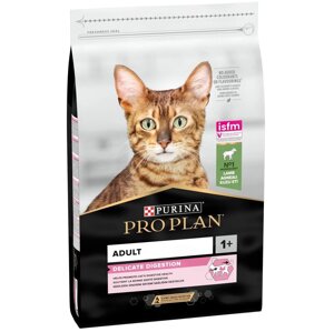 Сухий корм Purina Pro Plan Delicate 10 кг для котів з ягням (чутливе травлення)