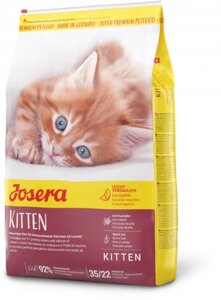 Сухий корм Josera Kitten (Йозера Кіттен) для кошенят, годуючих та вагітних кішок на вагу 1 кг