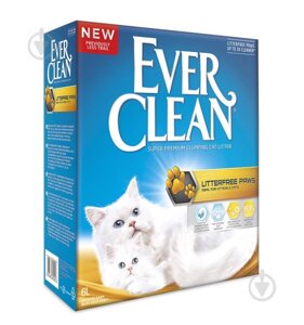Ever Clean Наповнювач для котячого туалету Free Paws Чисті Лапки 6 л