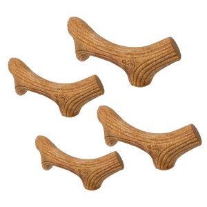 Іграшка для собак Рог жувальний GiGwi Wooden Antler, дерево, полімер, XS