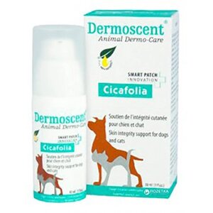 Dermoscent (Дермосент) Cicafolia - Гель-емульсія для стимуляції відновлення шкірного покриву котів та собак