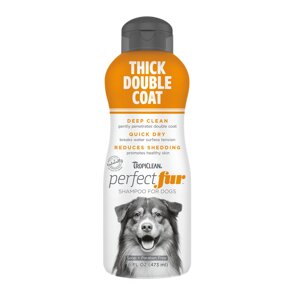 Шампунь для густой шерсти собак TropiClean Perfect Fur, 473 мл