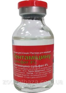 Гентаміцин - 4% 20 мл