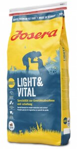 Сухий корм Josera Light & Vital (Йозера Лайт енд Вітал) для собак із зайвою вагою, 15 кг