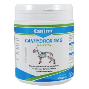 Вітаміни Canina Canhydrox GAG для собак, при проблемах з суглобами та м'язами, 600 г (360 таб)