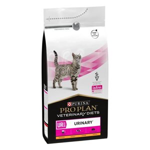 Сухий корм для кішок при сечокам'яній хворобі Purina Pro Plan Veterinary Diets Urinary з куркою 1.5 кг