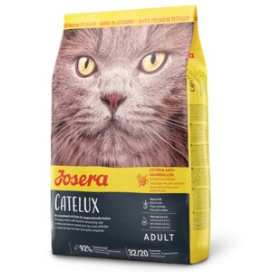 Сухий корм Josera Catelux (Йозера Кателюкс) для котів, схильних до утворення шерстяних клубків, 10 кг