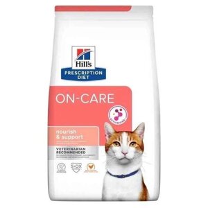 Сухий корм для дорослих котів Хіллс Hill's PD Feline On Care у період одужання з куркою, 1.5 кг