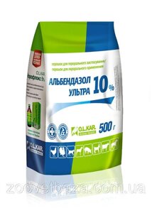 Альбендазол ультра 10% порошок 500 г O. L. KAR.