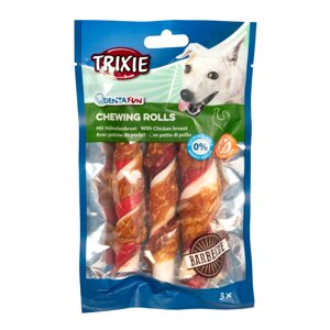 Ласощі для собак Trixie (TX-31377) DENTAfun Паличка для чищення зубів з куркою барбекю 3 шт (105 г)