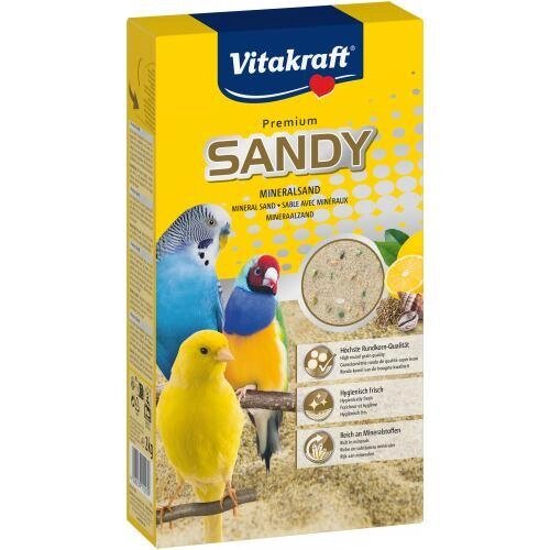 Пісок Vitakraft Sandy для птахів, з мінералами, 2 кг від компанії ZooVet - Інтернет зоомагазин самих низьких цін - фото 1