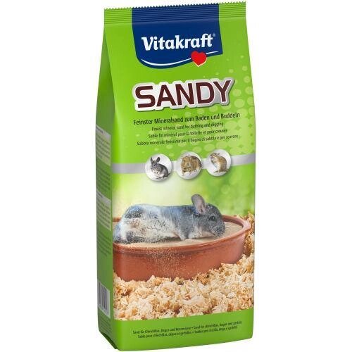 Пісок Vitakraft Sandy для шиншил, 1 кг від компанії ZooVet - Інтернет зоомагазин самих низьких цін - фото 1