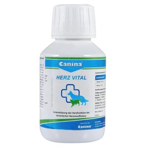 Препарат Canina Herz-Vital для серцево-судинної системи у котів та собак, 100 мл