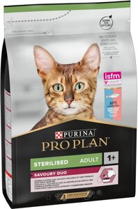 Pro Plan Sterilised Senses Trout and Cod Сухий корм для стерилізованих котів з тріскою та фореллю 1.5 кг