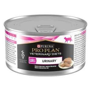 Pro Plan Veterinary Diets Urinary розчинення та зниження утворення струвітних каменів для котів 195 г