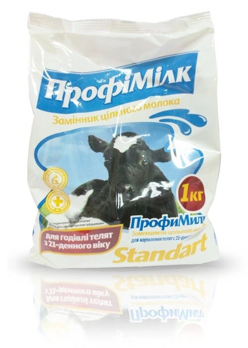 ПрофиМилк Стандарт для телят з 21-го дня (замінник молока для телят), 1 кг  O. L.KAR. від компанії ZooVet - Інтернет зоомагазин самих низьких цін - фото 1