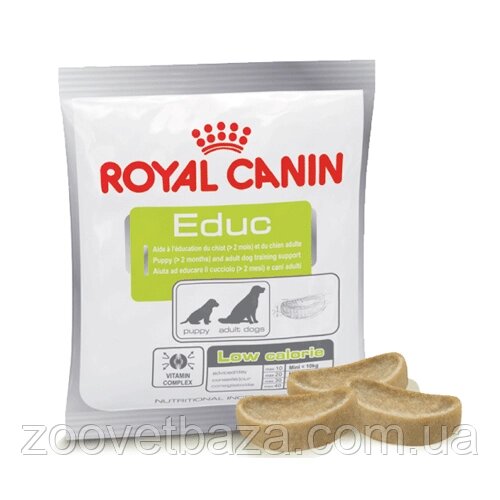 Royal Canin Educ 50г - заохочення при навчанні та дресирування цуценят і дорослих собак від компанії ZooVet - Інтернет зоомагазин самих низьких цін - фото 1