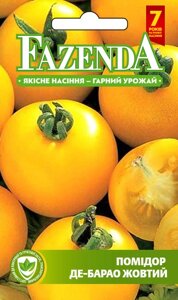 Насіння томату Де-барао жовтий 0.1 г, FAZENDA, O. L. KAR