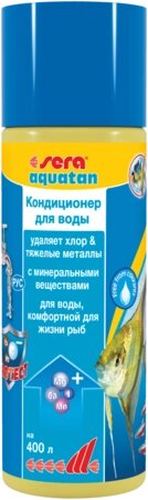 Sera акуатан (sera aquatan) Кондиціонер для води (100 мл на 400 л води) від компанії ZooVet - Інтернет зоомагазин самих низьких цін - фото 1