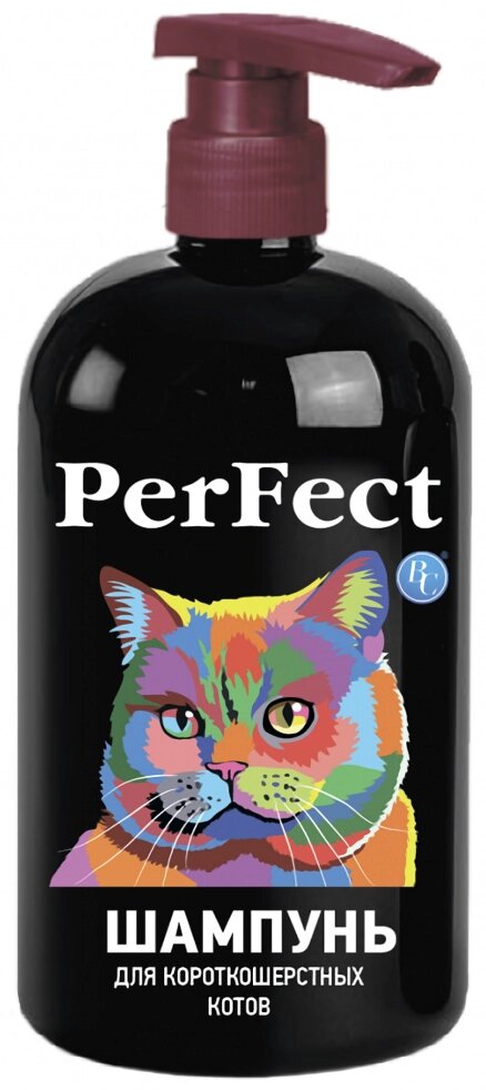 Шампунь PerFect (Перфект) для короткошерстих котів 250 мл, Ветсинтез від компанії ZooVet - Інтернет зоомагазин самих низьких цін - фото 1