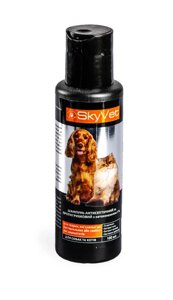 Шампунь Скайвет SkyVet для собак та кішок антисептичний та протигрибковий з кетоконазолом, 100 мл