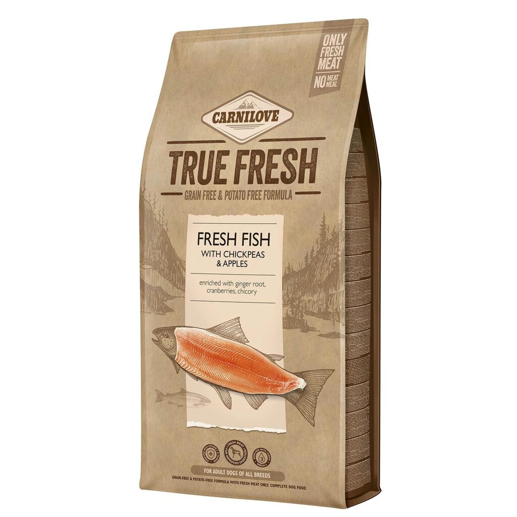 Сухий корм для дорослих собак усіх порід Карнілав Carnilove True Fresh з рибою 1.4 кг від компанії ZooVet - Інтернет зоомагазин самих низьких цін - фото 1