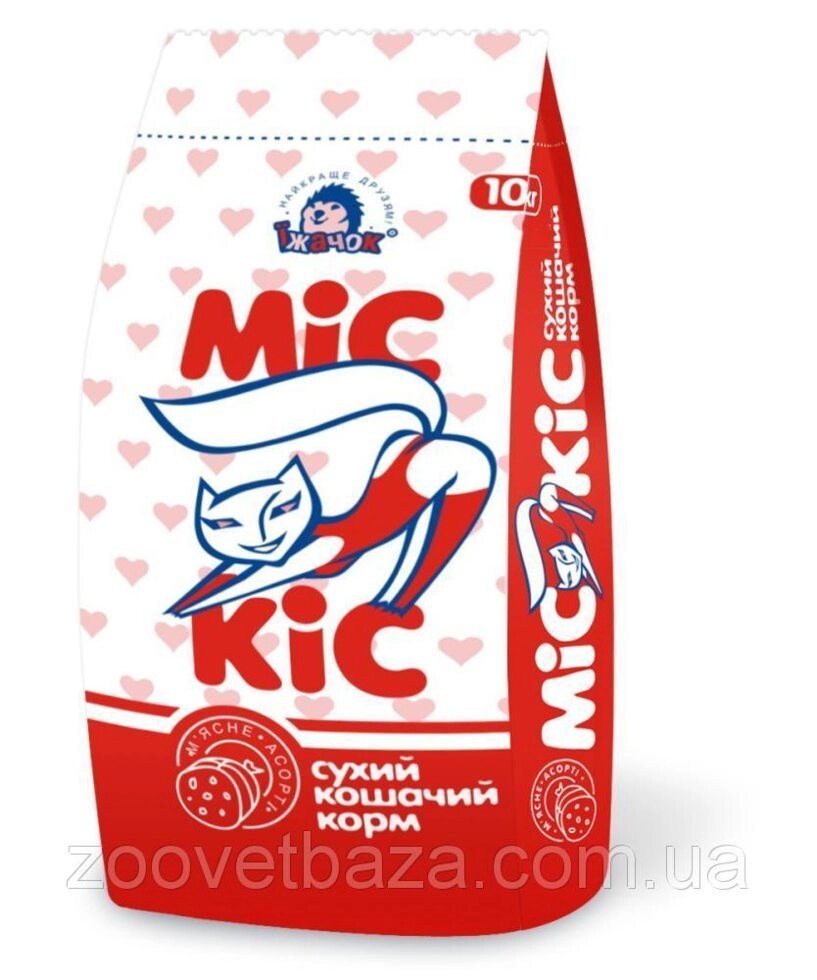 Сухий корм для кішок МіС Кіс М'ясне асорті 10 кг від компанії ZooVet - Інтернет зоомагазин самих низьких цін - фото 1