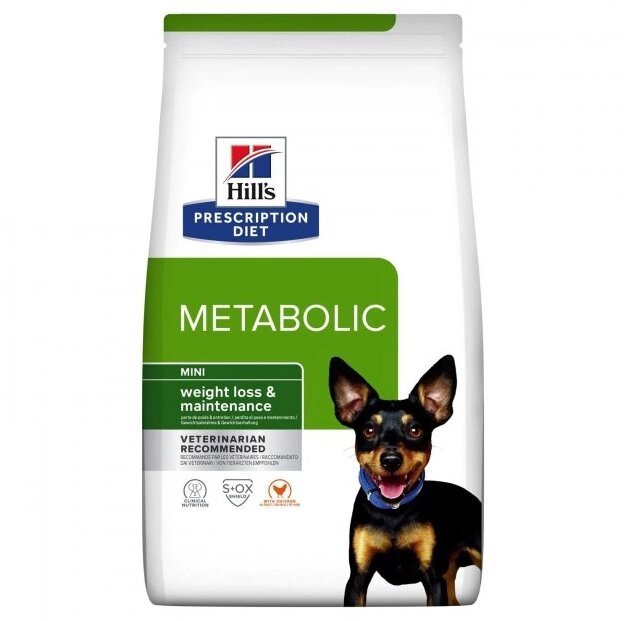 Сухий корм Hill's PD Metabolic Mini для собак малих порід при ожирінні та зайвій вазі 1 кг від компанії ZooVet - Інтернет зоомагазин самих низьких цін - фото 1