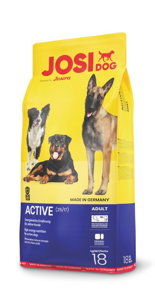 Сухий корм Josera JosiDog Active для активних собак 18 кг від компанії ZooVet - Інтернет зоомагазин самих низьких цін - фото 1