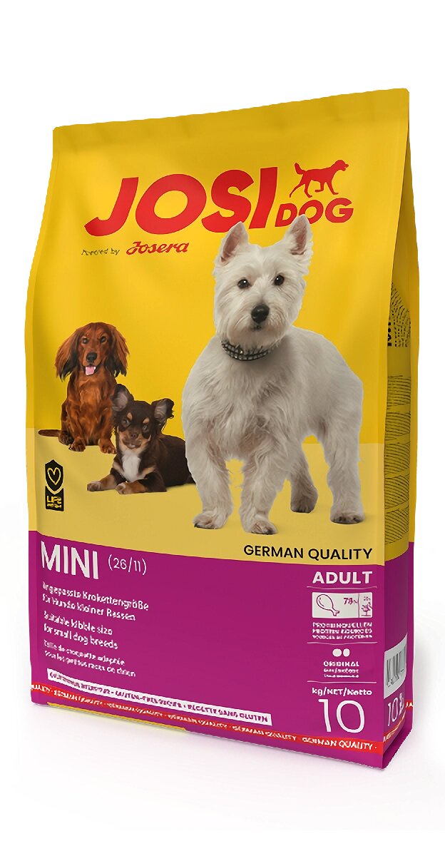 Сухий корм Josera JosiDog Mini для дрібних порід собак, 10 кг від компанії ZooVet - Інтернет зоомагазин самих низьких цін - фото 1