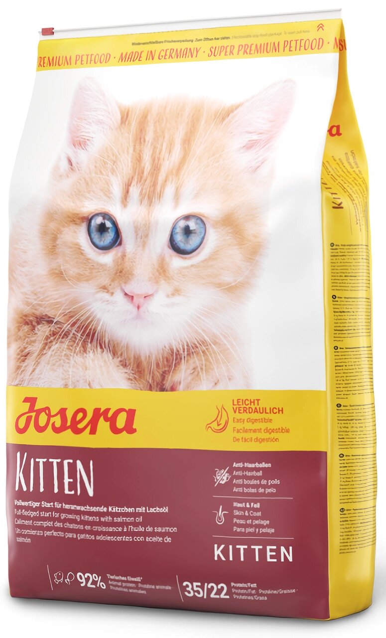 Сухий корм Josera Kitten (Йозера Кіттен) для кошенят, годуючих та вагітних кішок, 10 кг від компанії ZooVet - Інтернет зоомагазин самих низьких цін - фото 1
