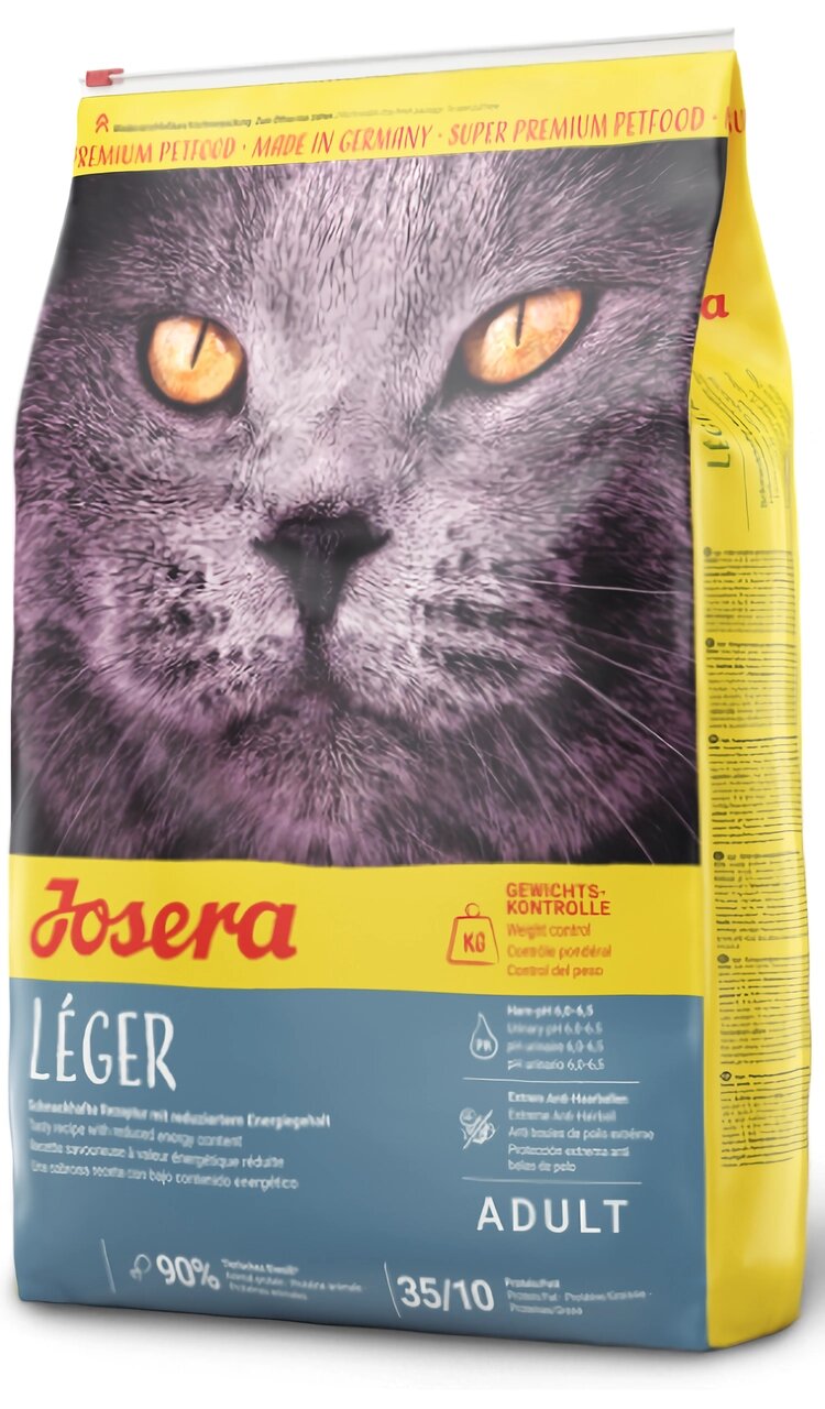 Сухий корм Josera Leger для малоактивних і схильних до повноти та кастрованих і стерилизованих котів, 10 кг від компанії ZooVet - Інтернет зоомагазин самих низьких цін - фото 1