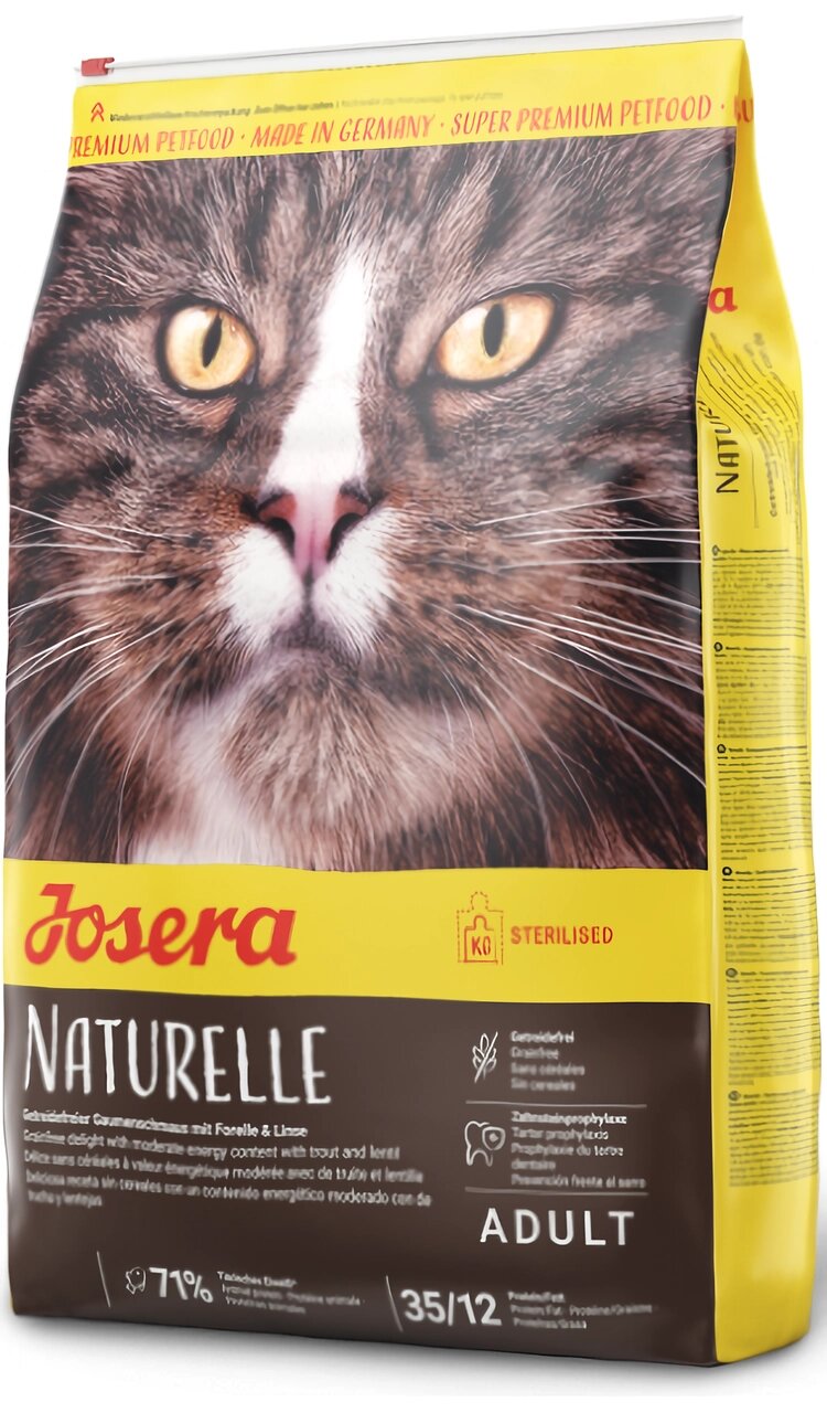 Сухий корм JOSERA Naturelle (Йозера Натуреле)  для стерилізорованих кішок, 10 кг від компанії ZooVet - Інтернет зоомагазин самих низьких цін - фото 1