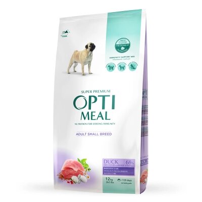 Сухий корм Optimeal для собак малих порід качка 12 кг від компанії ZooVet - Інтернет зоомагазин самих низьких цін - фото 1