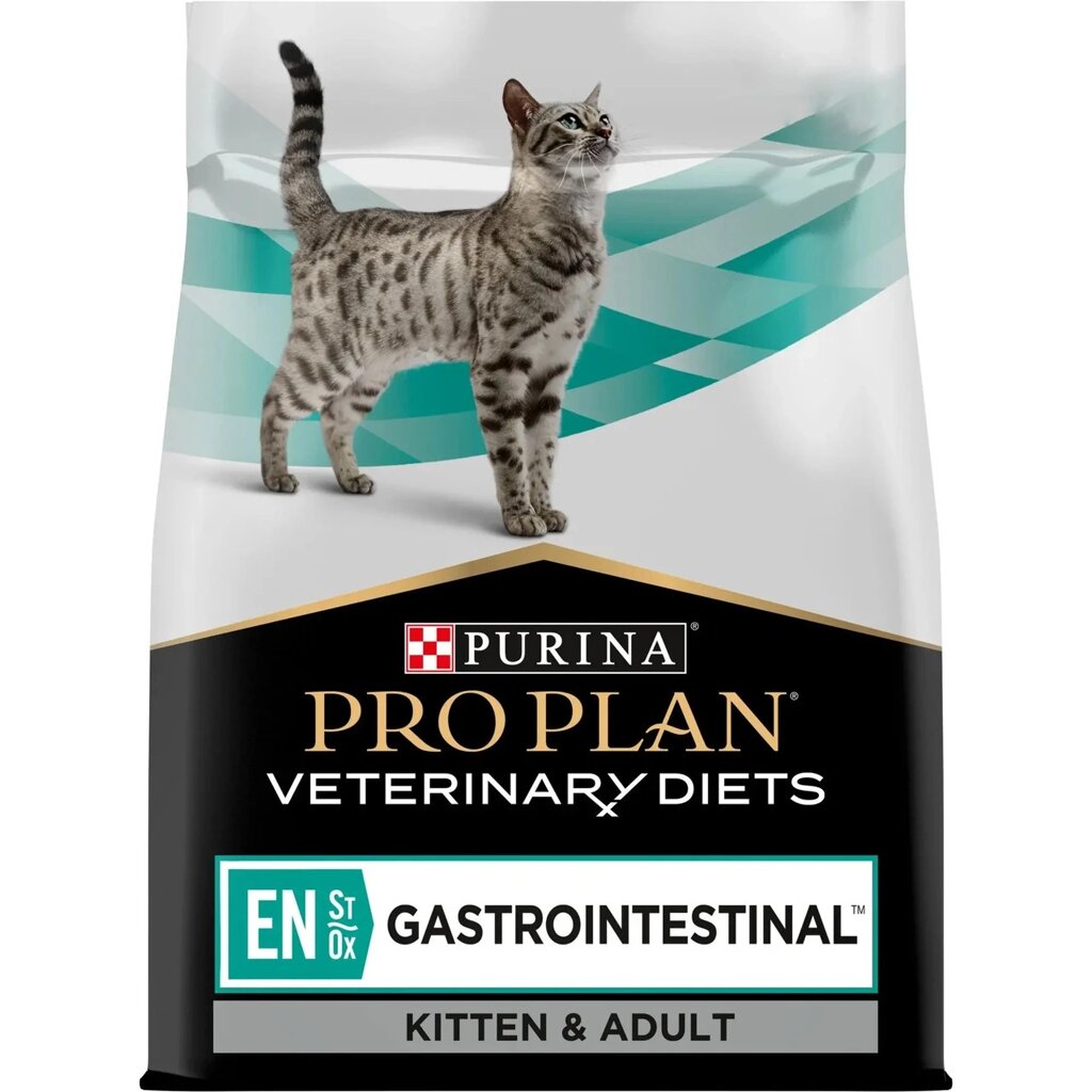 Сухий корм Purina Pro Plan Veterinary Diets EN Gastrontestinal для котів хвороби шкт 400 г від компанії ZooVet - Інтернет зоомагазин самих низьких цін - фото 1