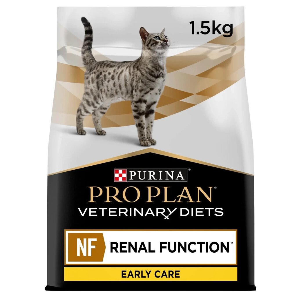 Сухий корм Purina Pro Plan Veterinary Diets NF Renal Early Care для кішок при хворобі нирок 1.5 кг від компанії ZooVet - Інтернет зоомагазин самих низьких цін - фото 1