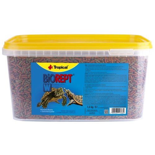Сухий корм Tropical Biorept W для водоплавних черепах, 1,5 кг (гранули) від компанії ZooVet - Інтернет зоомагазин самих низьких цін - фото 1