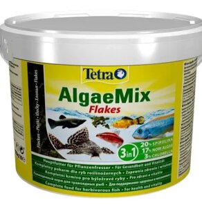 Сухий корм для акваріумних риб "Tetra Algae Mix" в пластівцях 10 л\1.75кг (для травоїдних риб)