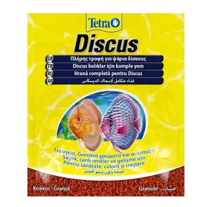 Сухий корм для акваріумних риб Tetra в гранулах «Discus» 15г (для дискусів)