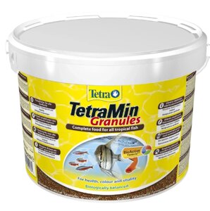 Сухий корм для акваріумних риб Tetra в гранулах «TetraMin Granules» 10 л\4.2кг (для всіх акваріумних риб)