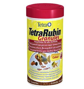 Сухий корм для акваріумних риб Tetra в гранулах «TetraRubin Granules» 250 мл (для всіх акваріумних риб)