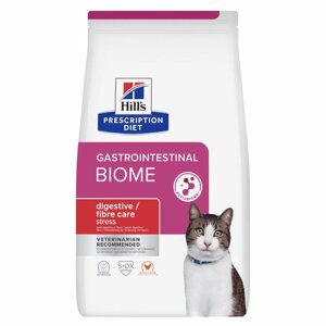 Сухий корм для котів Хіллс Hills PD Feline GIBiome Strs корм при розладах травлення та для підтримки при стресах, 1.5