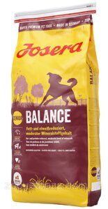 Сухий корм Josera Balance (Senior Medium/Maxi) для старіючих і менш активних собак, 15 кг
