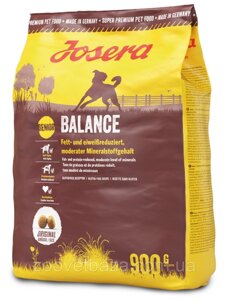 Сухий корм Josera Balance (Senior Medium/Maxi) для старіючих і менш активних собак, 900 г