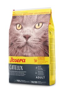 Сухий корм Josera Catelux (Йозера Кателюкс) для котів, схильних до утворення шерстяних клубків, 2 кг